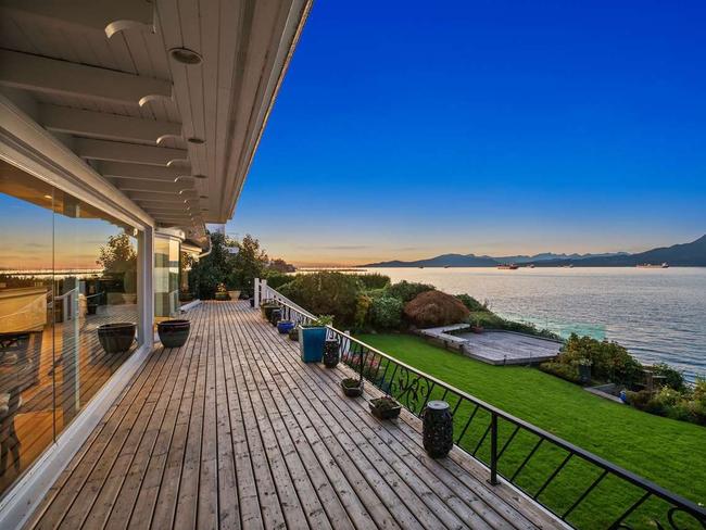 The Duke and Duchess of Sussex have reportedly expressed an interest in this 6,900-square foot mansion in West Vancouver. Pictures: Supplied