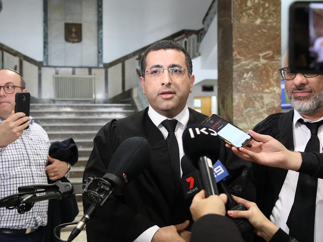 Malka Leifer’s defence lawyer Tal Gabay. Picture: Ella Pellegrini