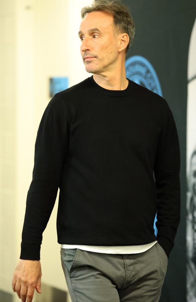 City coach, Aurelio Vidmar prior to the Sydney FC clash. Picture: Robert Cianflone/Getty Images