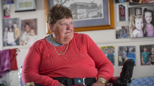 She is one of many older Australians with disabilities falling through the cracks. Picture: RoyVPhotography.