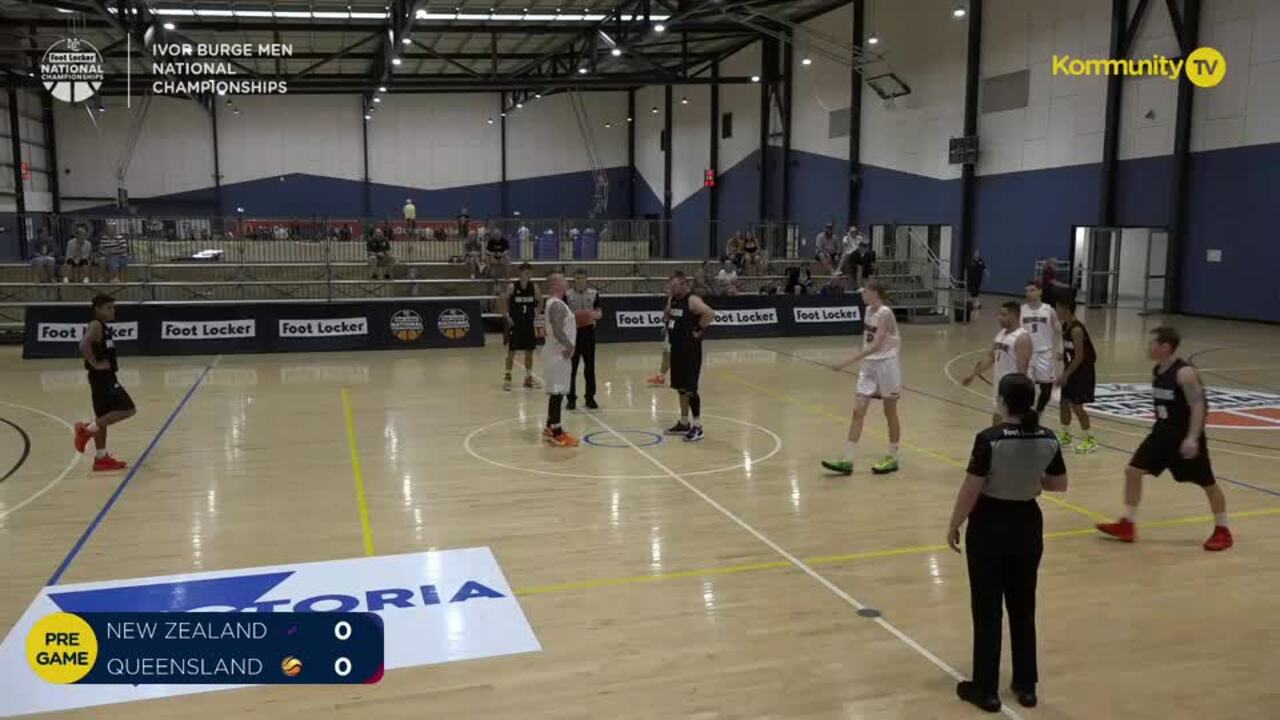 Replay: NZ v Queensland (IB Men X-Over)—2025 Basketball Australia U20's & Ivor Burge National Championships Day 5