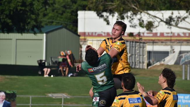 Meninga Cup game between the Ipswich Jets and Sunshine Coast Falcons. Saturday March 18, 2023. Picture, Nick Tucker.
