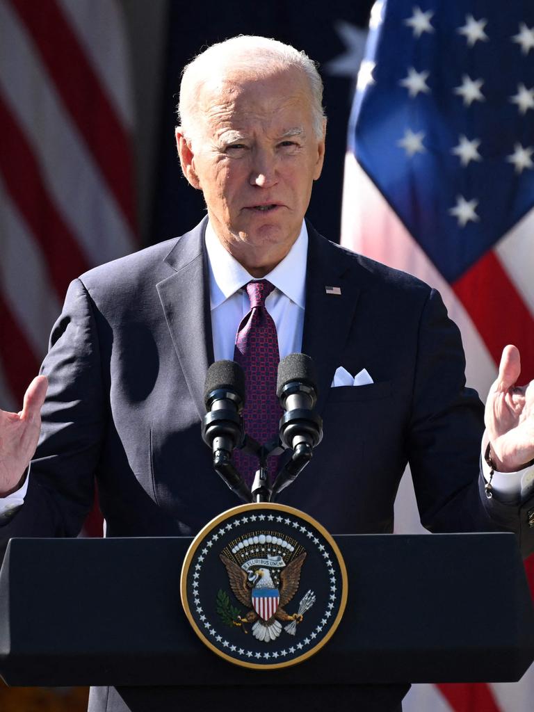 US President Joe Biden. Picture: Saul Loeb/AFP