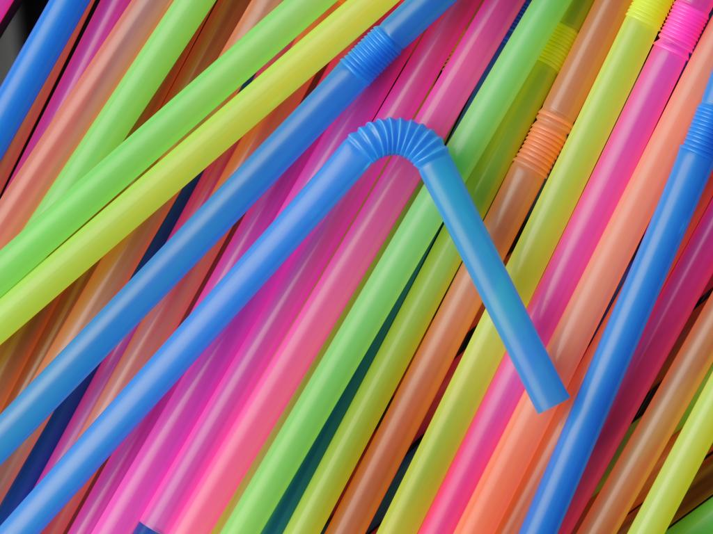 Plastic drinking straws are also being banned.