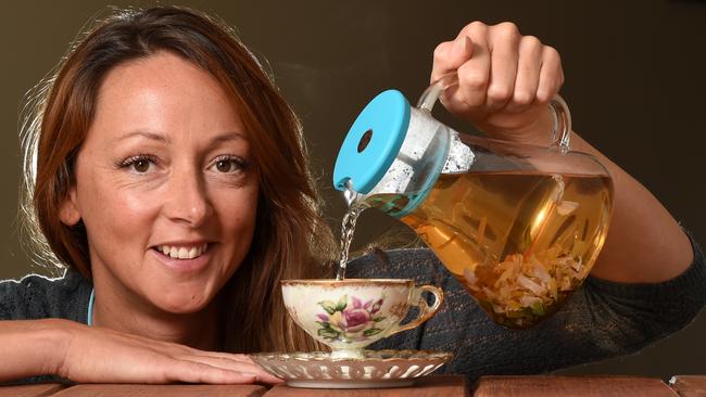 Cherri Davis has dedicated herself to the craft of tea-making. Picture: Jason Sammon