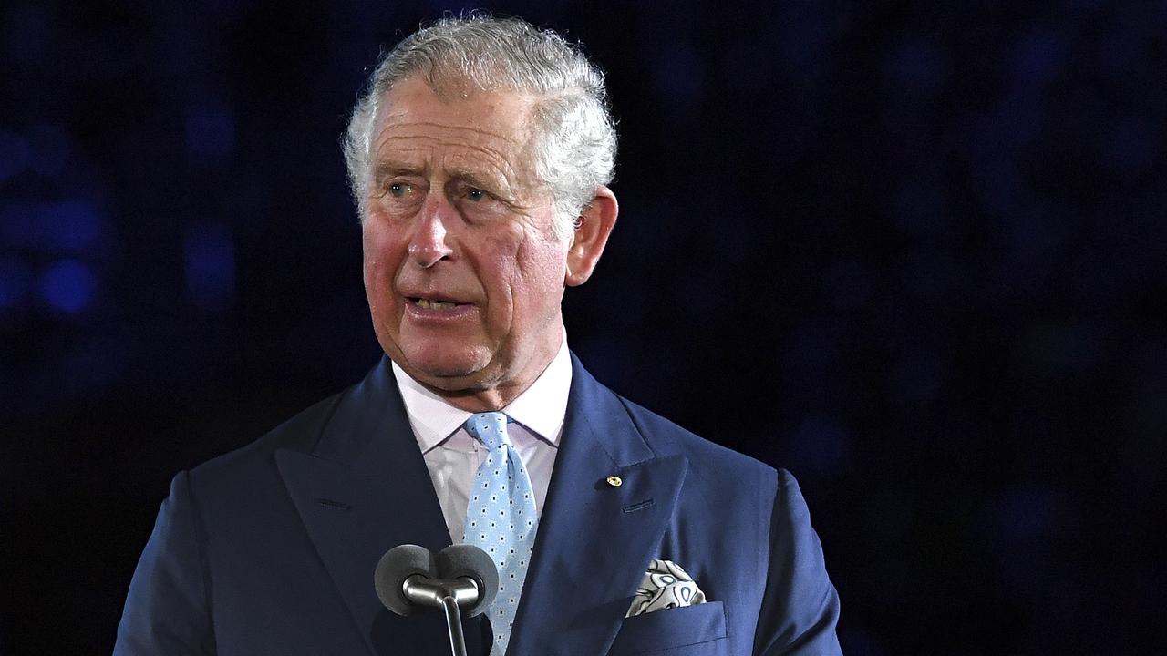 Prince Charles, The Prince of Wales delivers the Queen’s message to the Commonwealth and declares the Games open on the Gold Coast. Picture: AAP