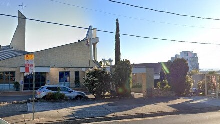 St Bernadette's Catholic Church at Castle Hill. Picture: Google Maps