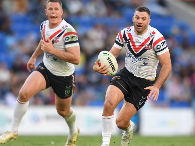 NRL 2023 RD21 Gold Coast Titans v Sydney Roosters - James Tedesco. Picture: NRL Photos