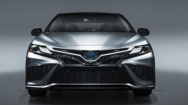 The current Camry hybrid has proved popular with customers. Picture: Supplied.