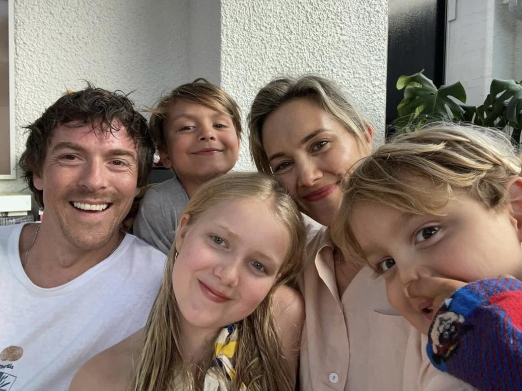 They share three kids. Picture: Instagram