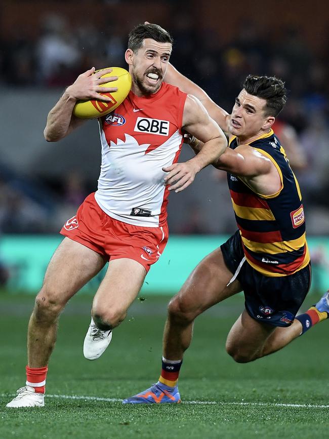 Sydney’s Jake Lloyd is four-time Horsham Demons premiership player. Picture: Mark Brake/Getty Images