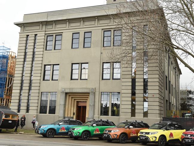 The Block building in Port Melbourne. Picture: Chris Eastman