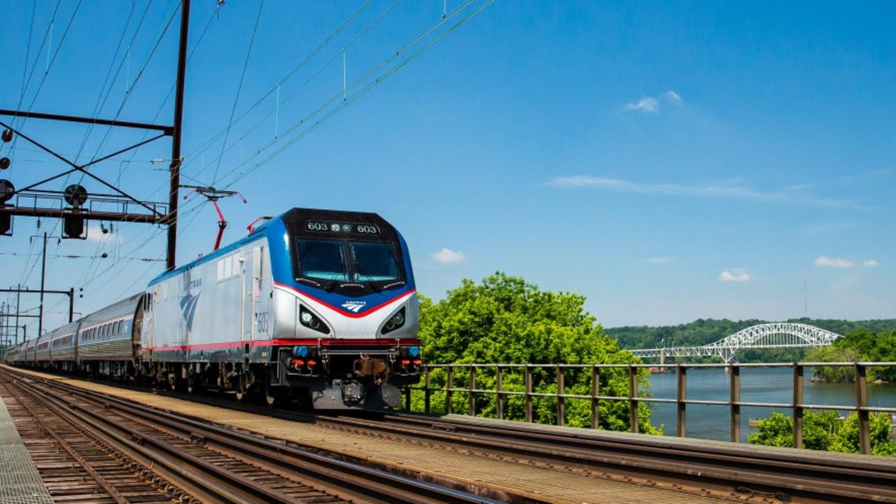 Amtrak review Northeast Regional train from Washington DC to New