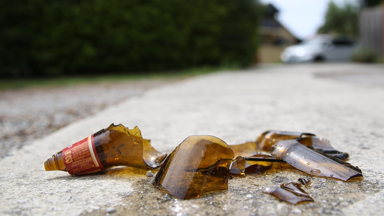 The man was found drunk and slumped against a wall in Toowoomba’s CBD.