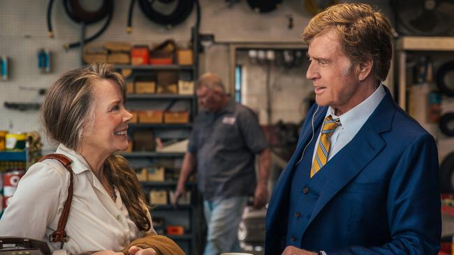 Sissy Spacek and Robert Redford star in a scene from The Old Man & the Gun.