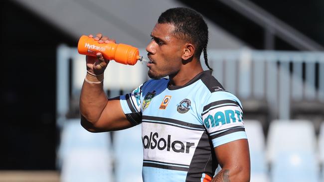 Sione Katoa looks a bright propsect for the Sharks.