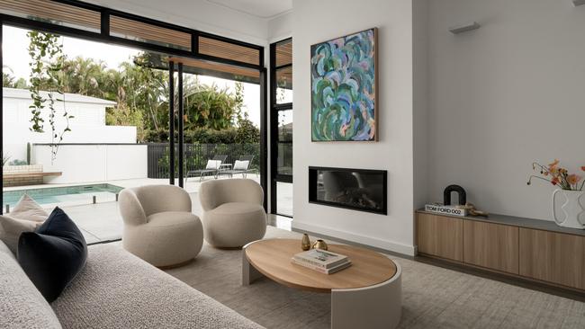 The interiors of the home were inspired by using natural light and natural colour tones.