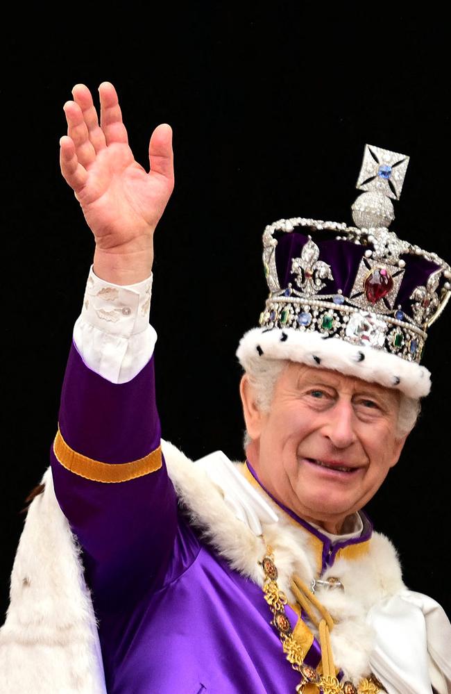 King Charles said he is taking slavery “seriously”. Picture: Leon Neal/AFP