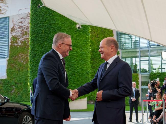 Prime Minister Anthony Albanese has met with German Chancellor Olaf Scholz in Berlin. Twitter