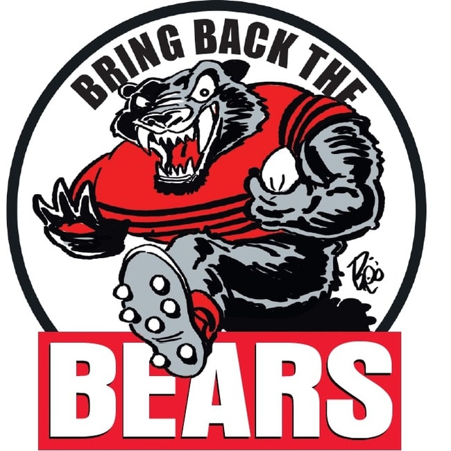 Bring back the Bears. Art: Boo Bailey