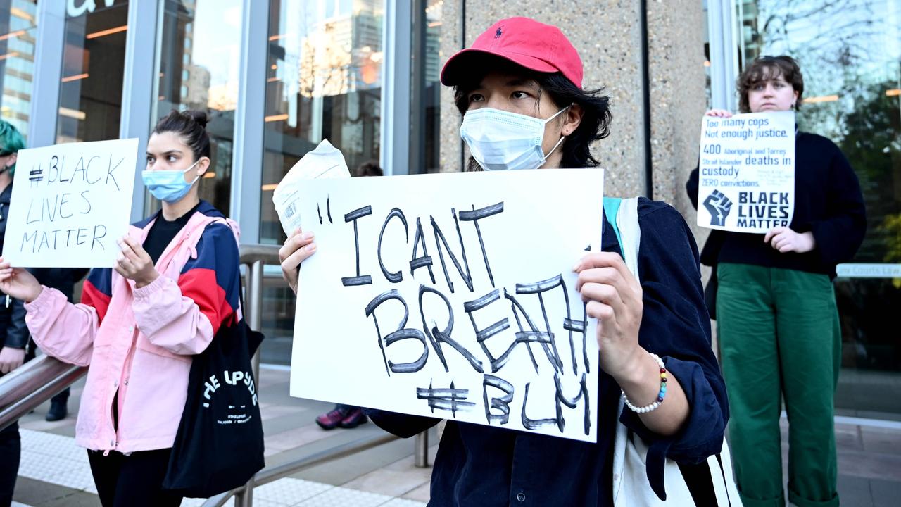 Thousands of people are expected at protests across the country today. Picture: AFP/Peter Parks