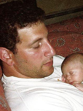 Jeremy Glick, pictured with daughter Emerson, was also in the brave group.