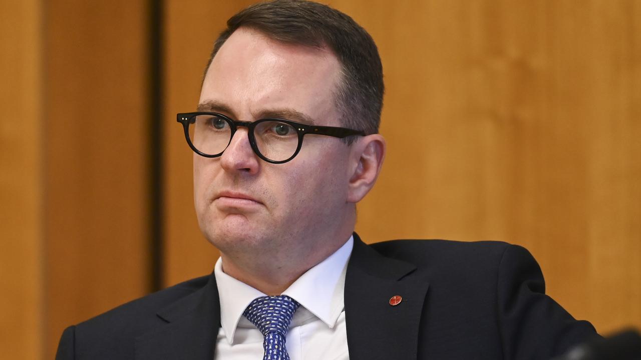 Liberal Senator Andrew Bragg said the Coalition will look at implementing financially punishments on states which fail to meet housing targets. Picture: NewsWire/ Martin Ollman