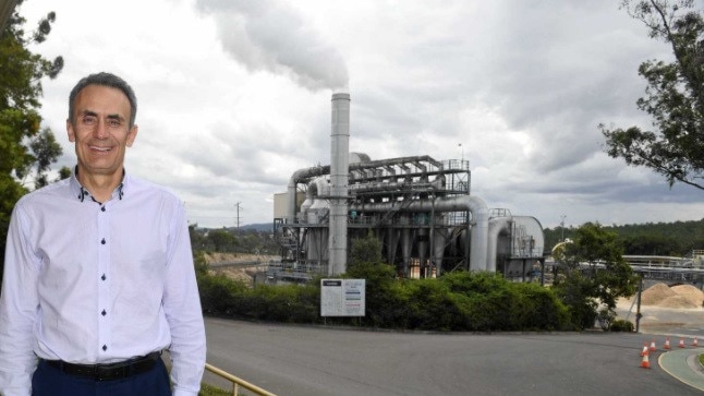 Plant manager Scott Beckett at the Gympie Laminex plant, where several positions currently need filling.