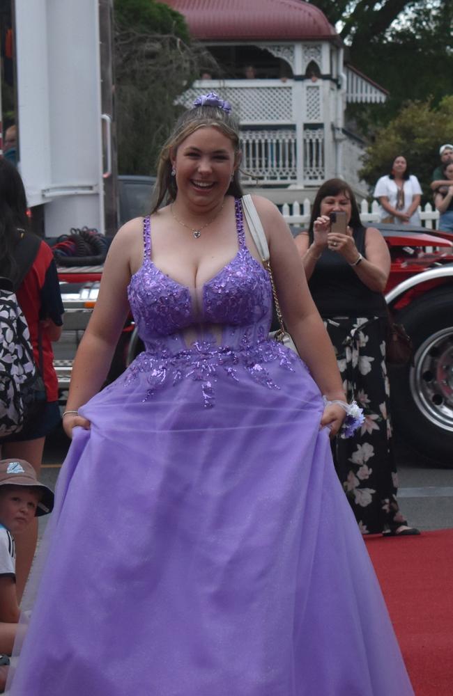 Tameka Luyke at the 2024 Warwick State High School formal. November 15, 2024.