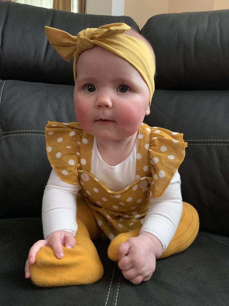 23/07/2019 - Audrey Thelma Smallwood. Rocking her new outfit Picture: Nerrissa Raspin