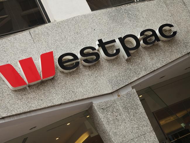 Brisbane, Australia - August 17, 2011: Westpac is one of the four major banking institutions in Australia. This is Westpac\\'s logo on a building in downtown Brisbane, Australia.