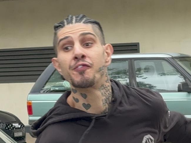 Issa Haddad outside Fairfield Local Court on May 8.