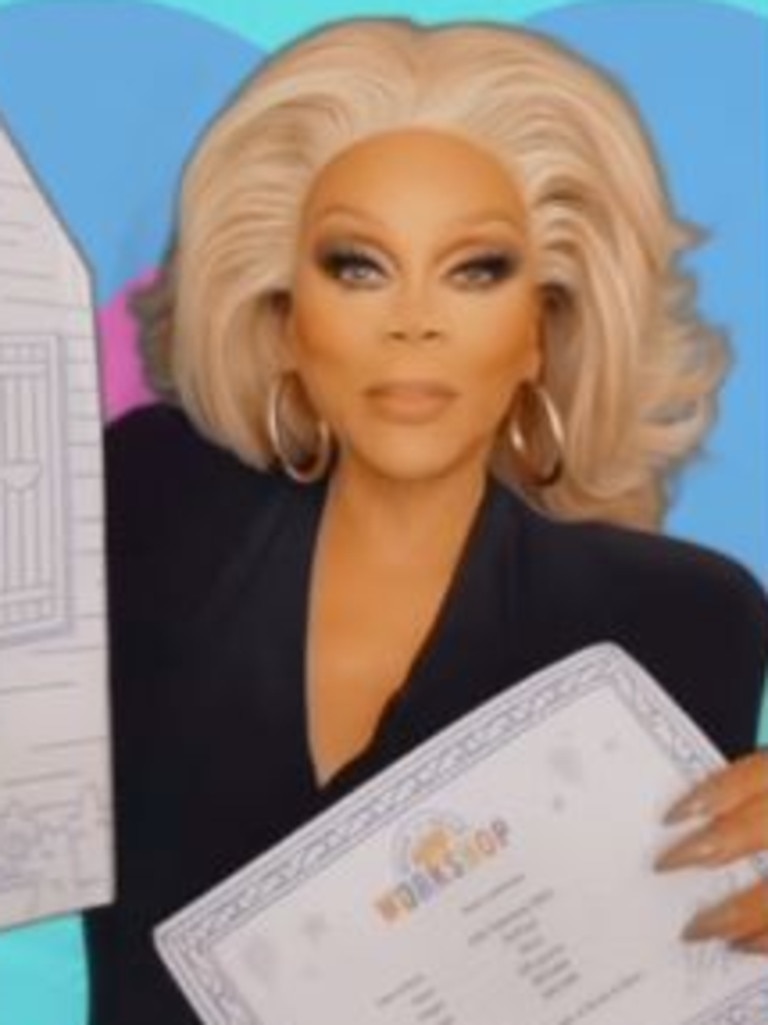 RuPaul gets a new signature Build-A-Bear (gold heels sold