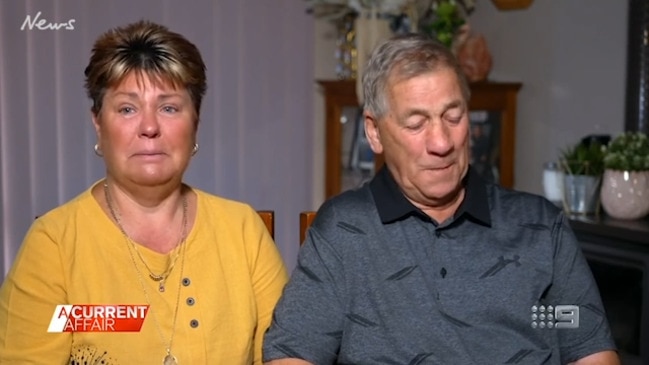 Heartbreaking moment parents talk about finding out about son's death