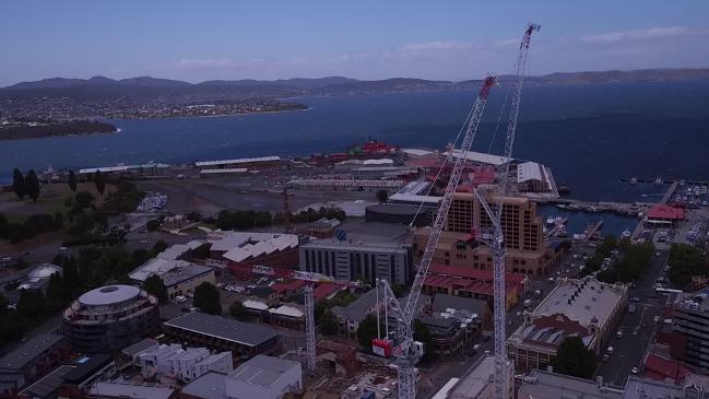 hobart aerial view