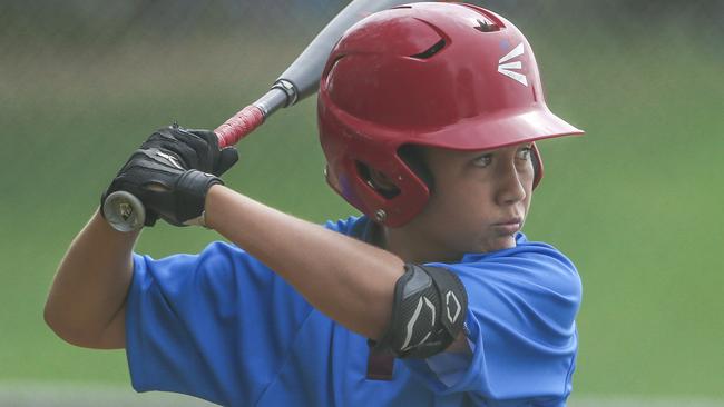 South Coast V Sunshine Coast in the 12-14 years QLD School Sport Baseball Championships.Picture:Glenn Campbell