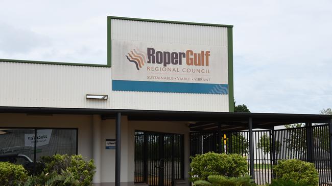 Roper Gulf Regional Council chambers at Kaherine. Picture: Alex Treacy
