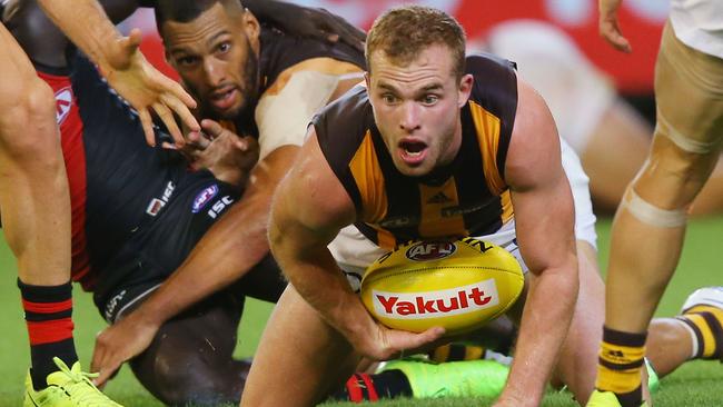 Tom Mitchell was prolific in his first season at Hawthorn.