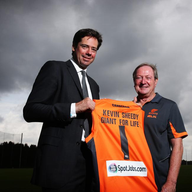 Gillon McLachan says GWS and Gold Coast are generational investments for the AFL.