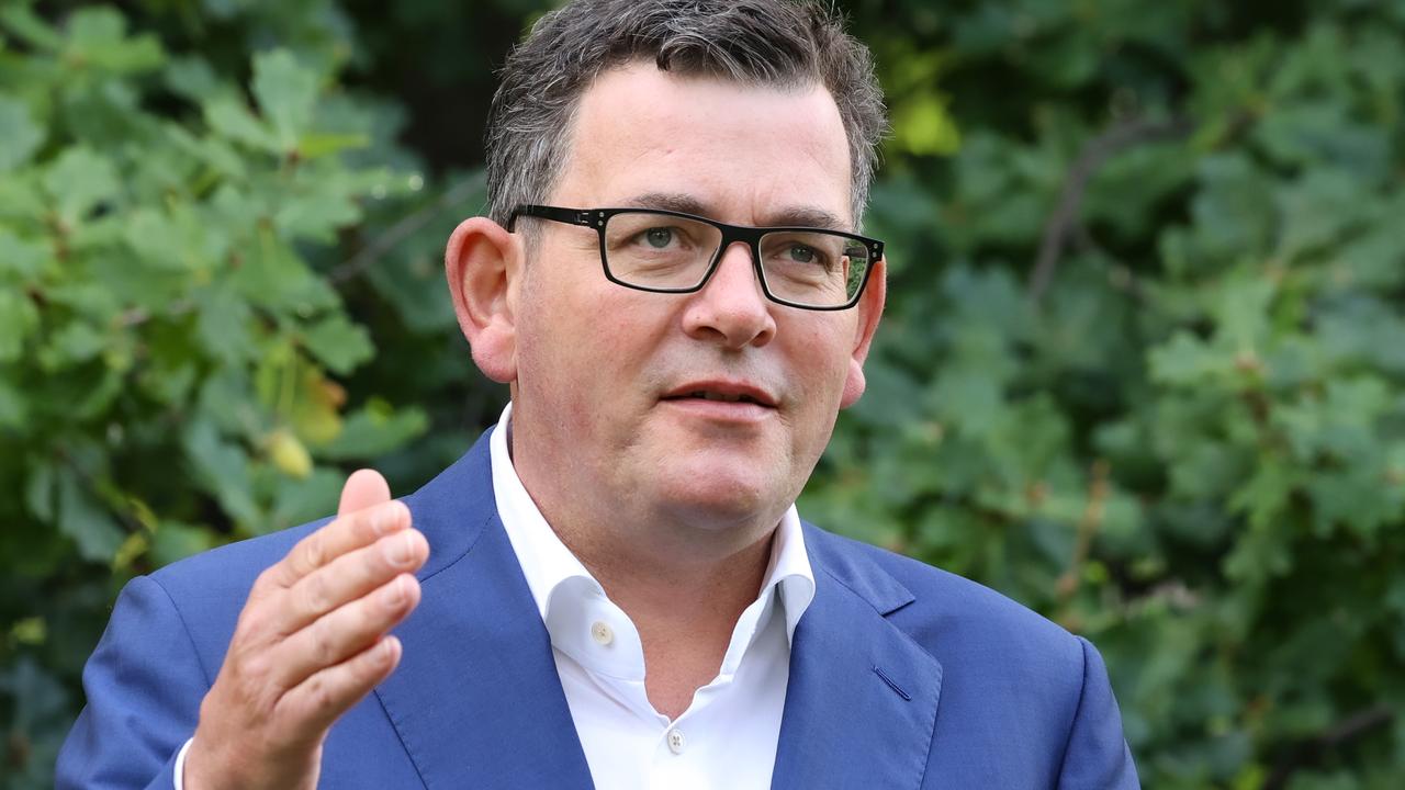Athletics Australia has slammed former Victorian premier Dan Andrews for cancelling the Commonwealth Games. Picture: Ian Currie