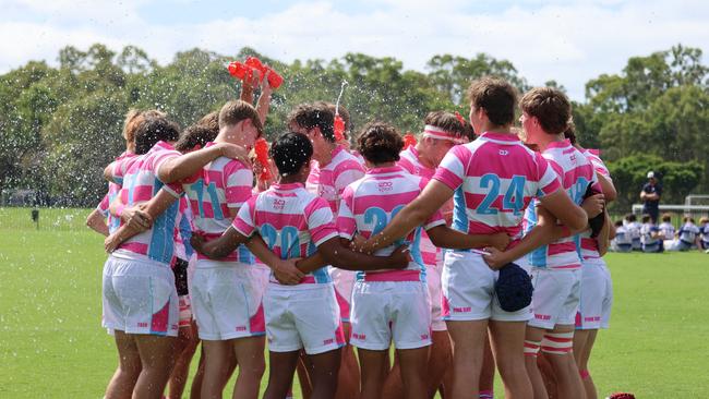 TAS First XV rugby action between Ormiston College and CHAC on Saturday April 27, 2024. Picture credit: Barbara Herrmannsen.