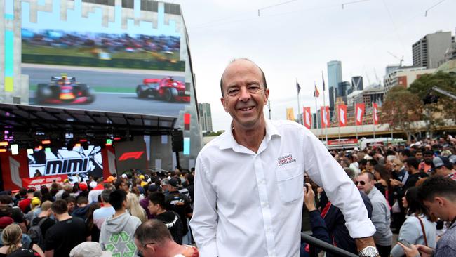 Westacott saw 420,000 people turn up to last year’s long-awaited Melbourne Grand Prix. Picture: David Geraghty