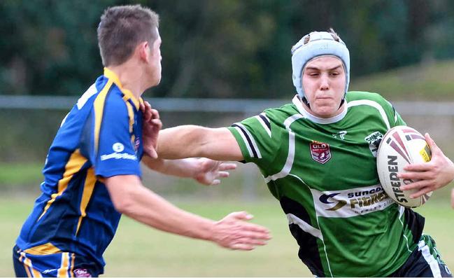 Maroochydore Swans centre Brad Reed will make his Intrust Super Cup debut for the Falcons against PNG. Picture: John Mccutcheon