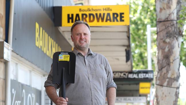 The hardware store has been in Geoff Witzgall’s family for almost 40 years. Picture: David Swift