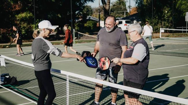 Pickleball is popular with all ages and levels of fitness.