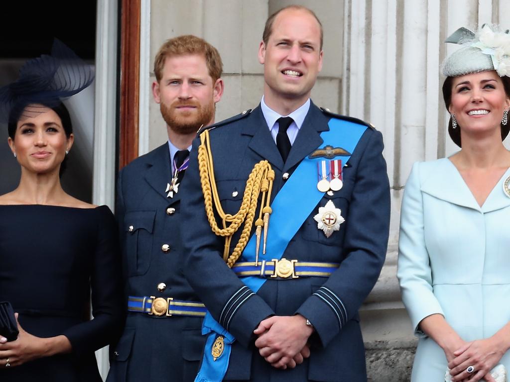 The Sussexes moving out marks the end of the Fab Four living together in Kensington Palace. Picture: Getty