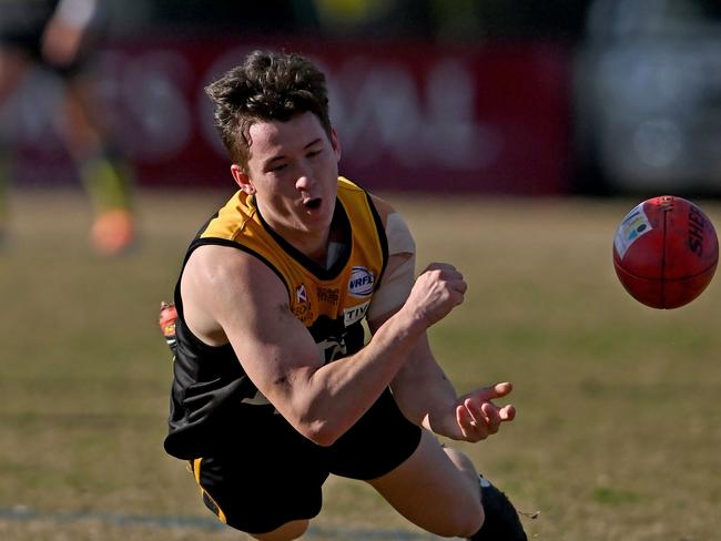 Harrison White in action. Picture: Andy Brownbill