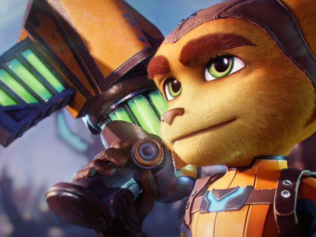 Screen shot from Ratchet and Clank: Rift Apart