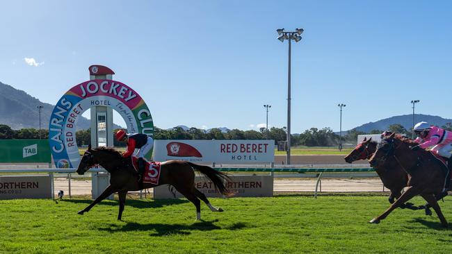 Cup winner Horse Modernism and Jockey Jason Taylor