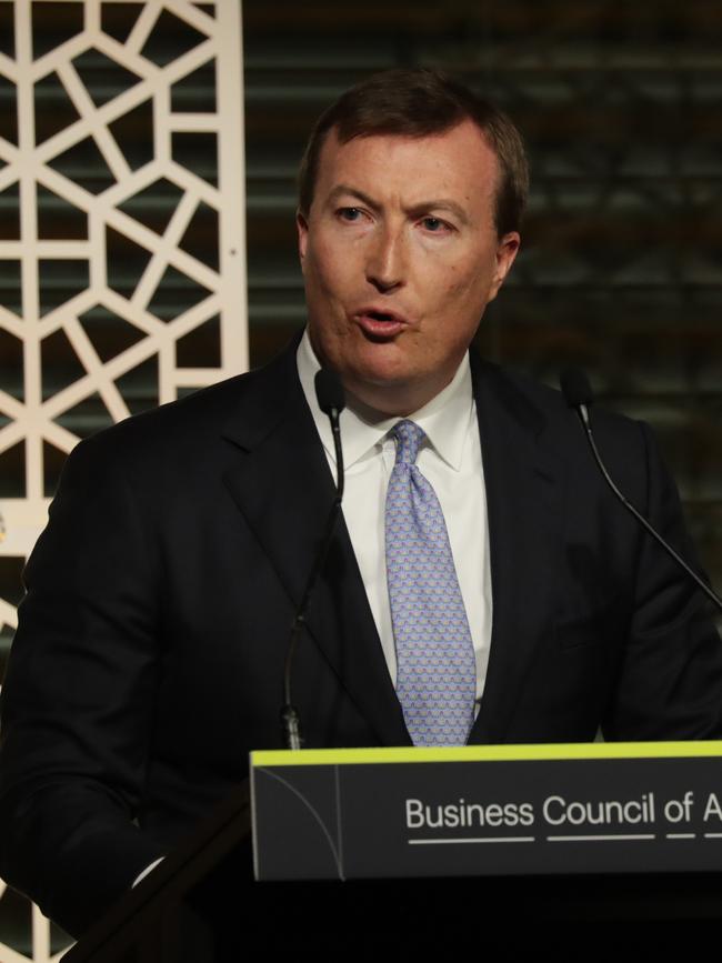 Business Council of Australia chief executive Bran Black. Picture: Christian Gilles/NewsWire